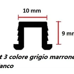 Kit libro terno zig zag per mobili TERNO SCORREVOLI binario inferiore plastica 16335 .. Meest Verkocht